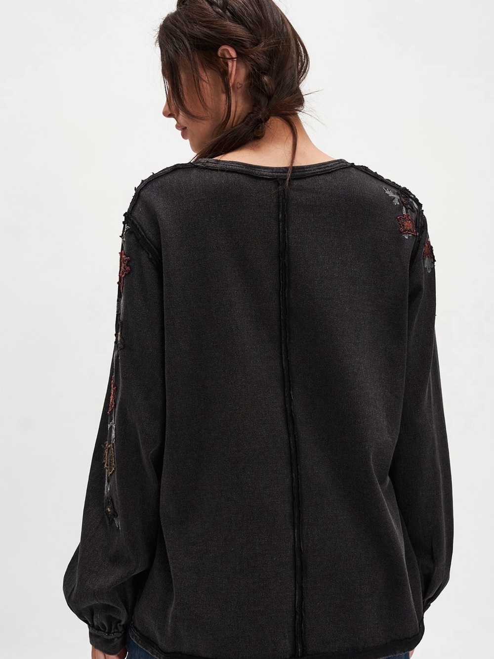 Free People Violet Vines Long Sleeve - Picture 8 of 10